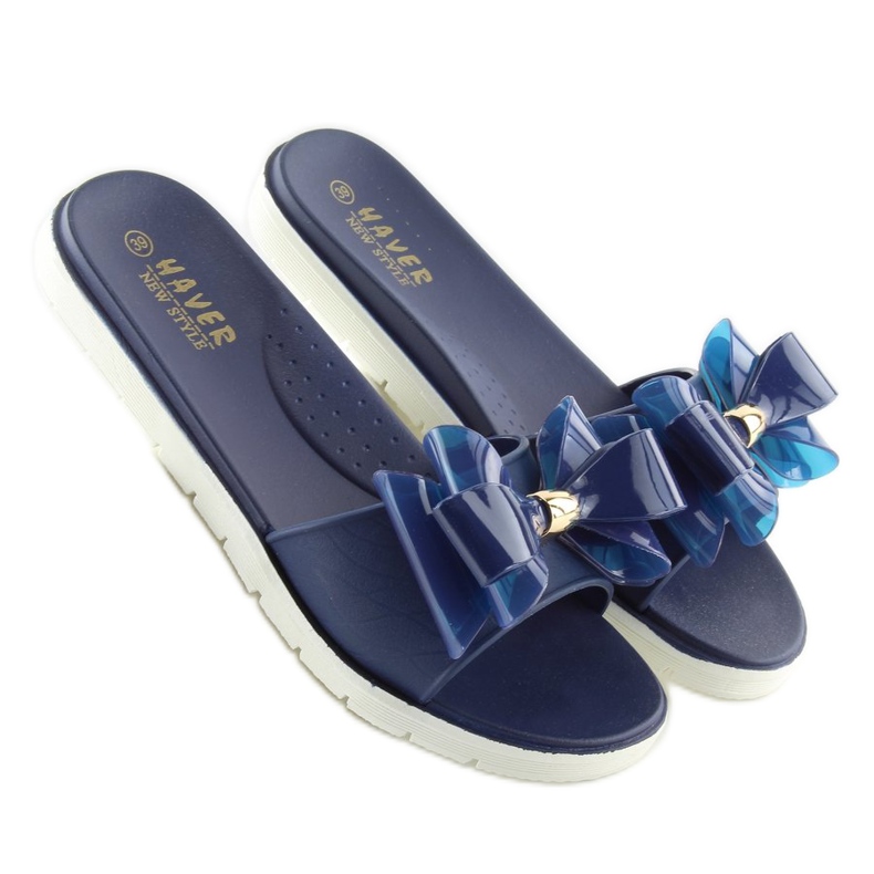 Ciabatte meliski blu KM118 navy blu navy 2