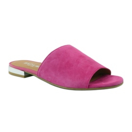 Ciabatte eleganti Badura 5155 fucsia rosa 1