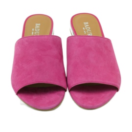 Ciabatte eleganti Badura 5155 fucsia rosa 4