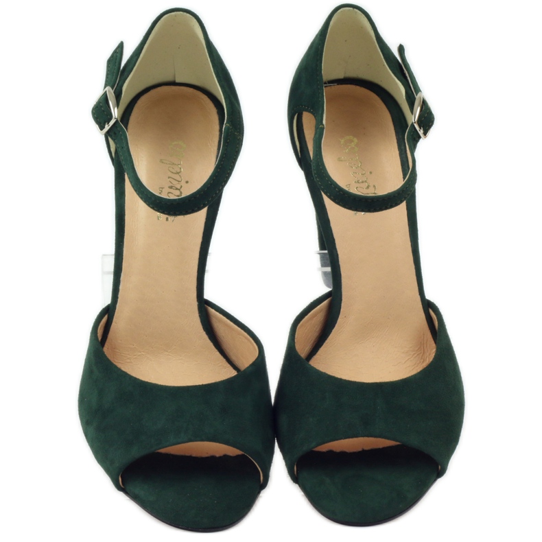 ESPINTO 246 sandali verdi verde rosso 4