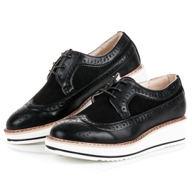 Super Me Scarpe stringate nere nero 2