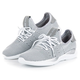 Sneakers slip-on grigie grigio 2