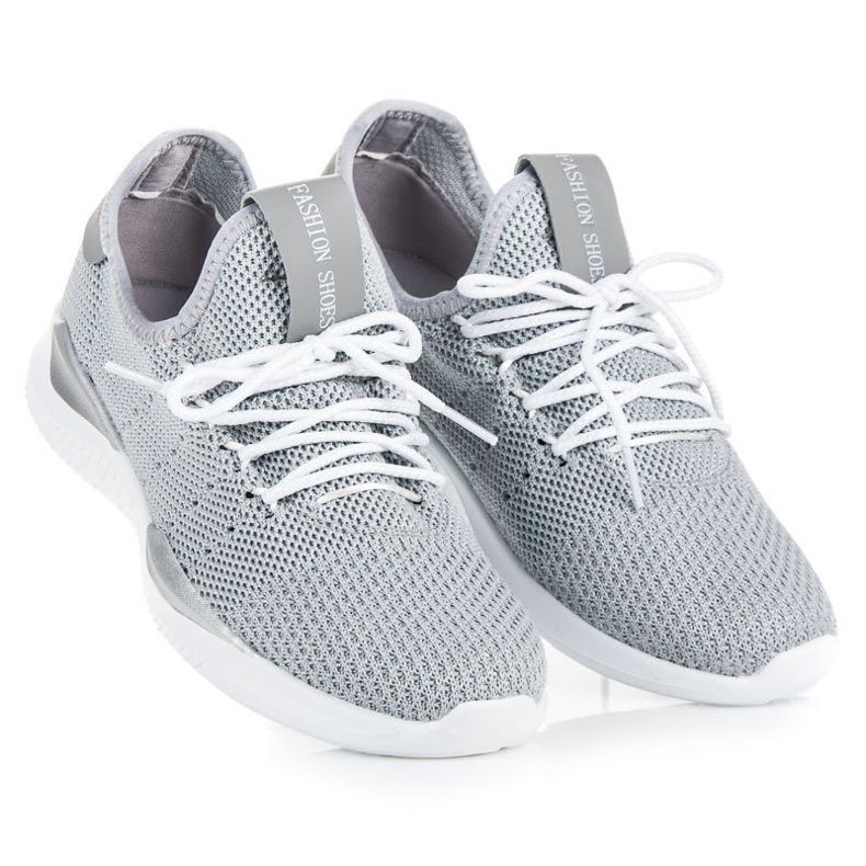 Sneakers slip-on grigie grigio 1
