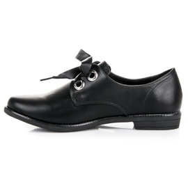 Anesia Paris Scarpe con nastro nero 1