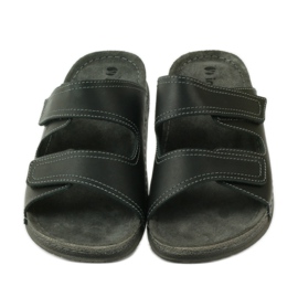 Inblu TH06 Infradito con chiusura in velcro nero 4
