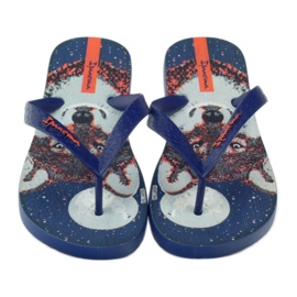 Ipanema Children's Flip -Flip con un blu blu lupo 4