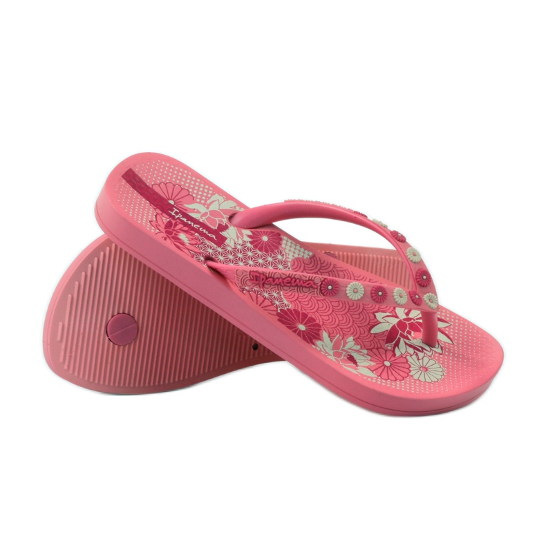 Infradito con fiori Ipanema 82387 rosa 3