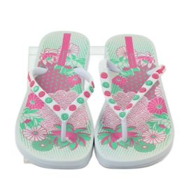 Ipanema 82387 infradito a fiori rosa verde bianco 4