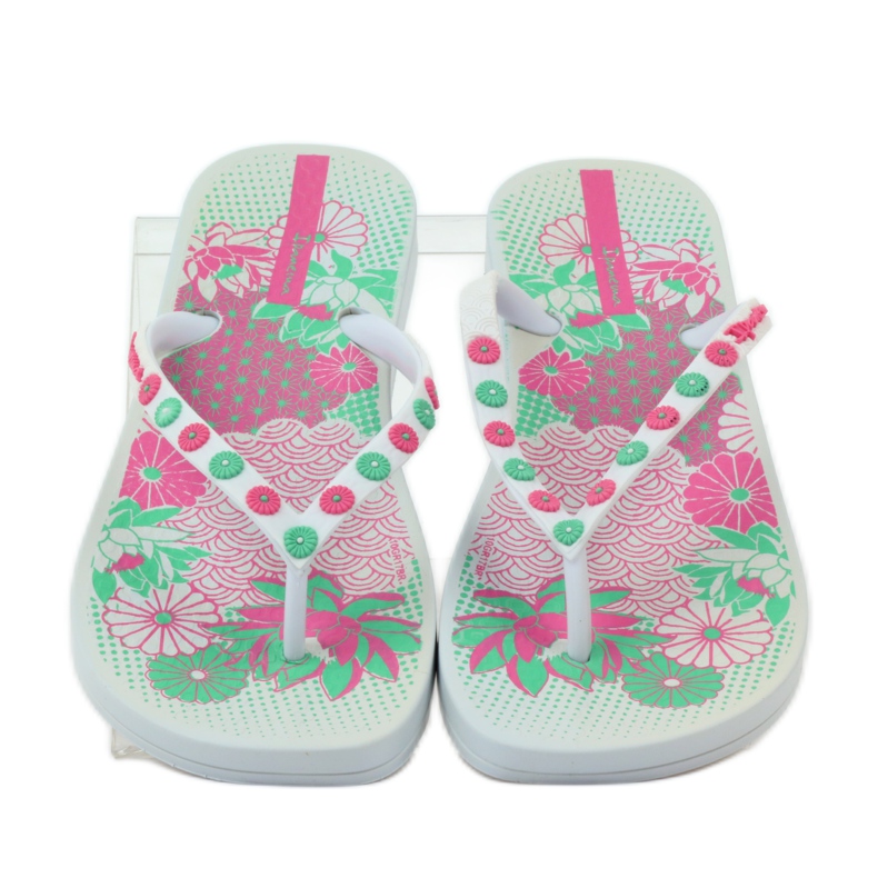 Ipanema 82387 infradito a fiori rosa verde bianco 4