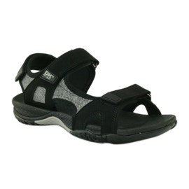 Sandali con velcro light EVA DK fondo nero grigio 1