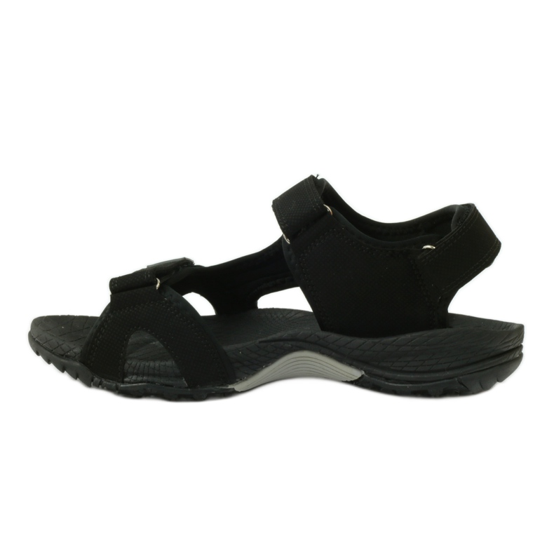 Sandali con velcro light EVA DK fondo nero grigio 2
