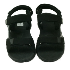 Sandali con velcro light EVA DK fondo nero grigio 4