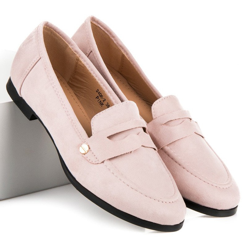 Sweet Shoes Mocassini Slip On Rosa 1