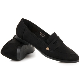 Sweet Shoes Mocassini slip-on neri nero 1