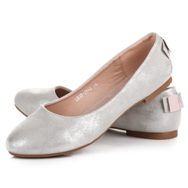 Ballerine vinceza argento grigio 1