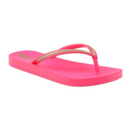 Infradito catena d'oro Ipanema 8238 rosa giallo 1
