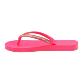 Infradito catena d'oro Ipanema 8238 rosa giallo 2