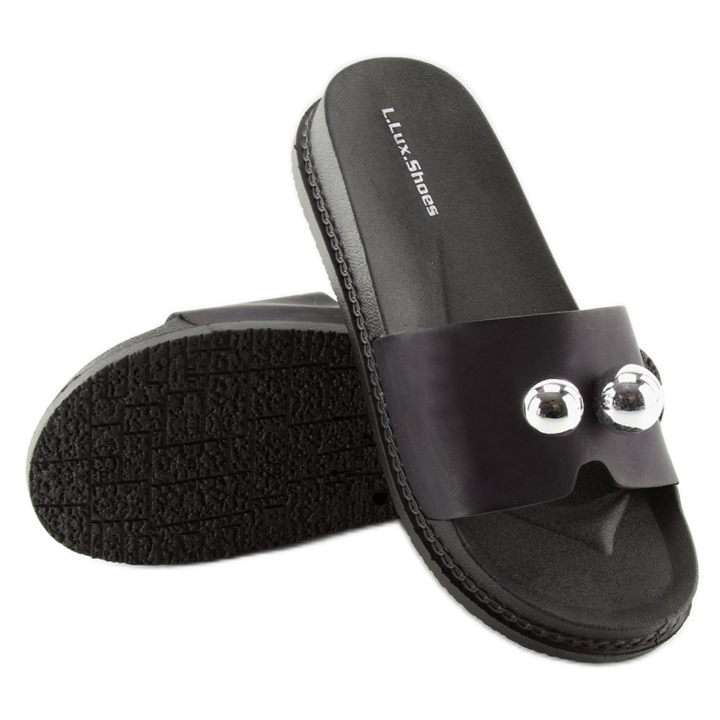 Pantofole nere da donna nere 1897 nere nero 1