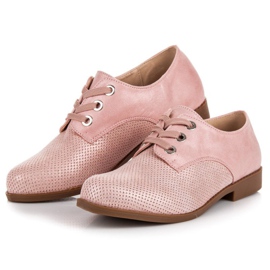 Renda Scarpe stringate alla moda rosa 2