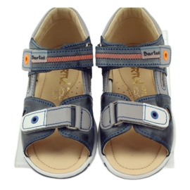 Sandali con velcro Bartuś 119 grigio scuro 4