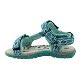 American Club Sandali con inserto in pelle americana 5268 multicolore 2