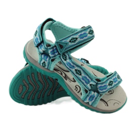 American Club Sandali con inserto in pelle americana 5268 multicolore 3