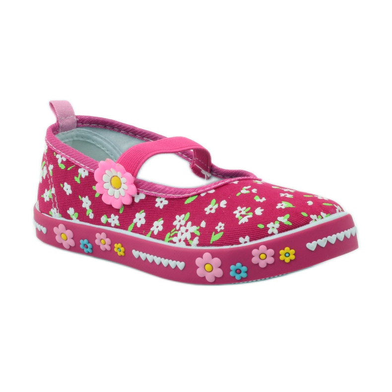 American Club Sneaker americane con soletta in pelle rosa 1