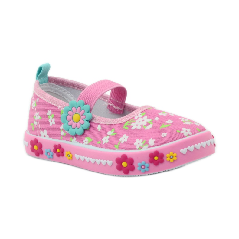 American Club Sneaker americane con soletta in pelle verde giallo rosa 2
