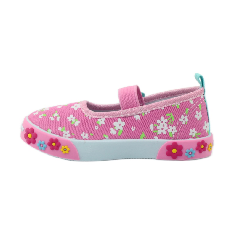 American Club Sneaker americane con soletta in pelle verde giallo rosa 3