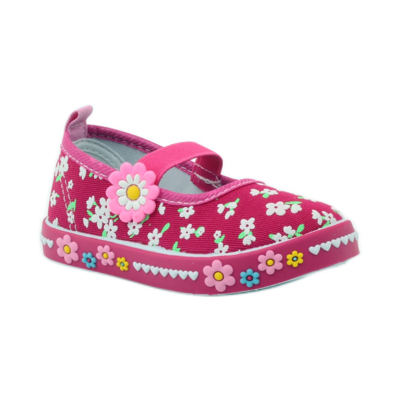 American Club Sneaker americane con soletta in pelle verde giallo rosa 2