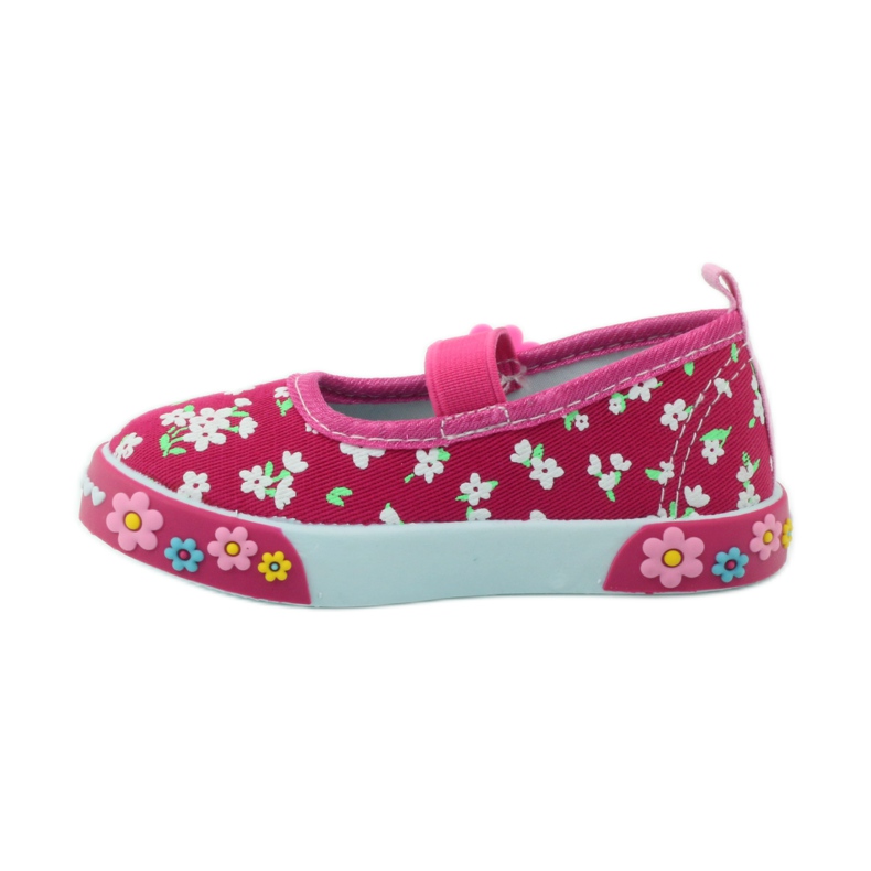 American Club Sneaker americane con soletta in pelle verde giallo rosa 3