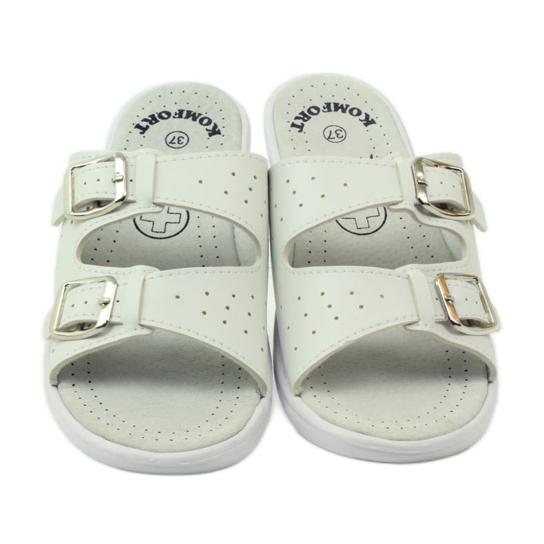 American Club Comode ciabatte mediche americane 3/2018 bianco 5