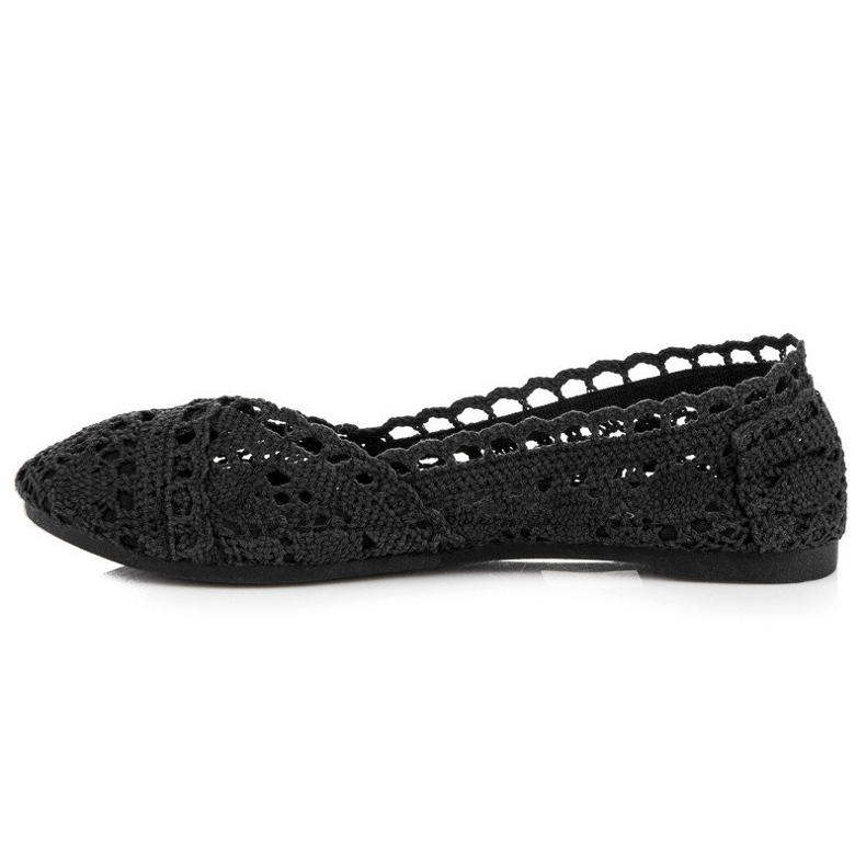 Seastar Ballerine in pizzo nero 1