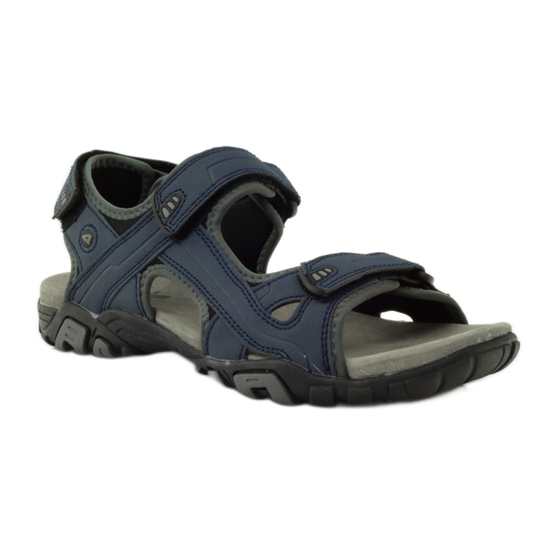 American Club Sandali sportivi americani 0072 blu navy grigio 1