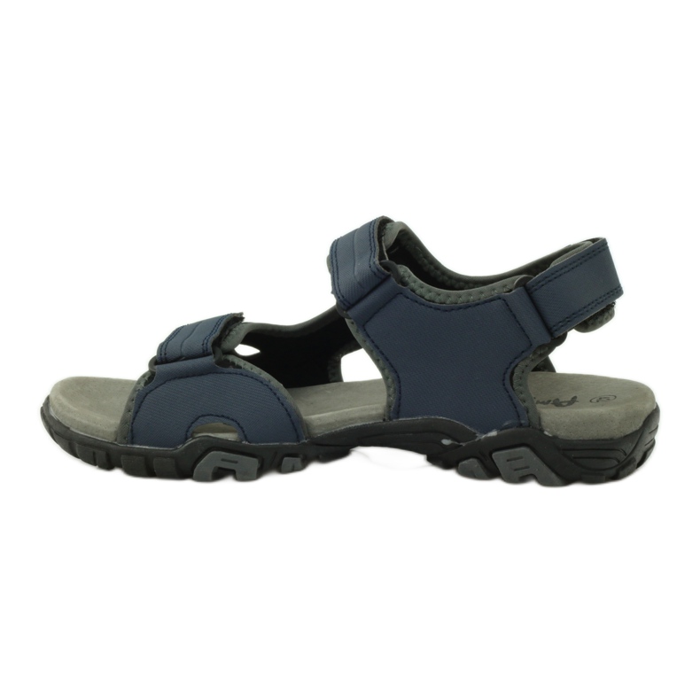 American Club Sandali sportivi americani 0072 blu navy grigio 2