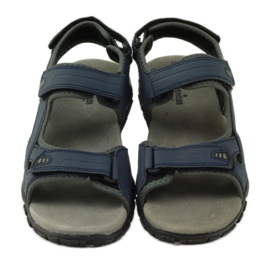 American Club Sandali sportivi americani 0072 blu navy grigio 4