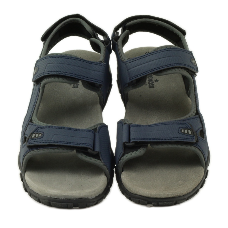 American Club Sandali sportivi americani 0072 blu navy grigio 4