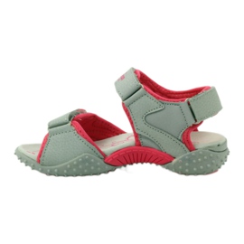 American Club Sandali con inserto in pelle americana 8580 multicolore grigio 2
