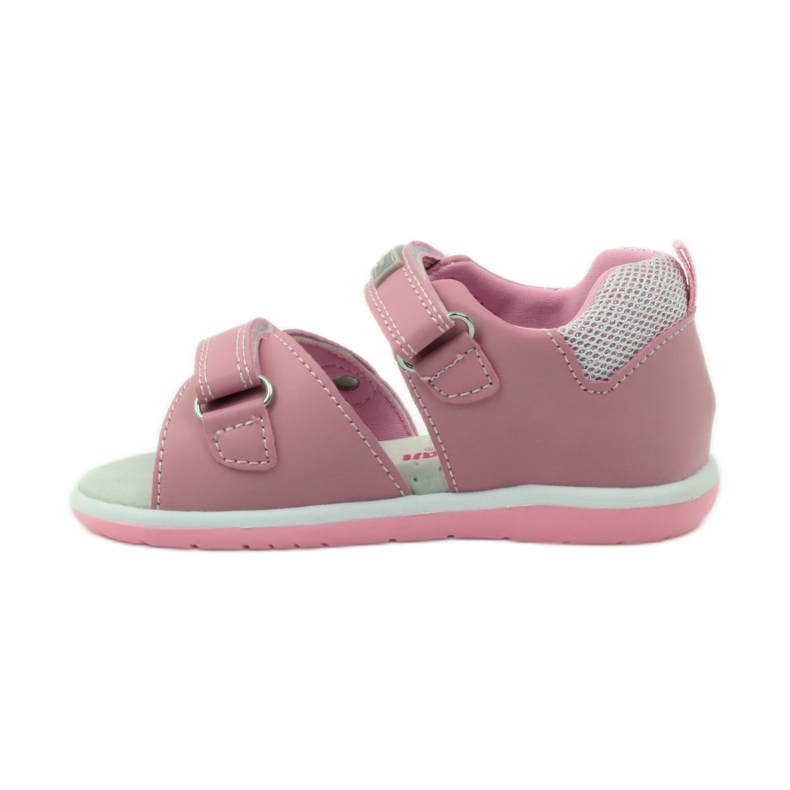 American Club Sandali con inserto in pelle americana 87285 rosa 2