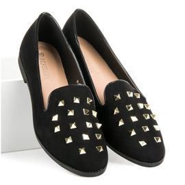 Bestelle Signori neri con borchie nero 1