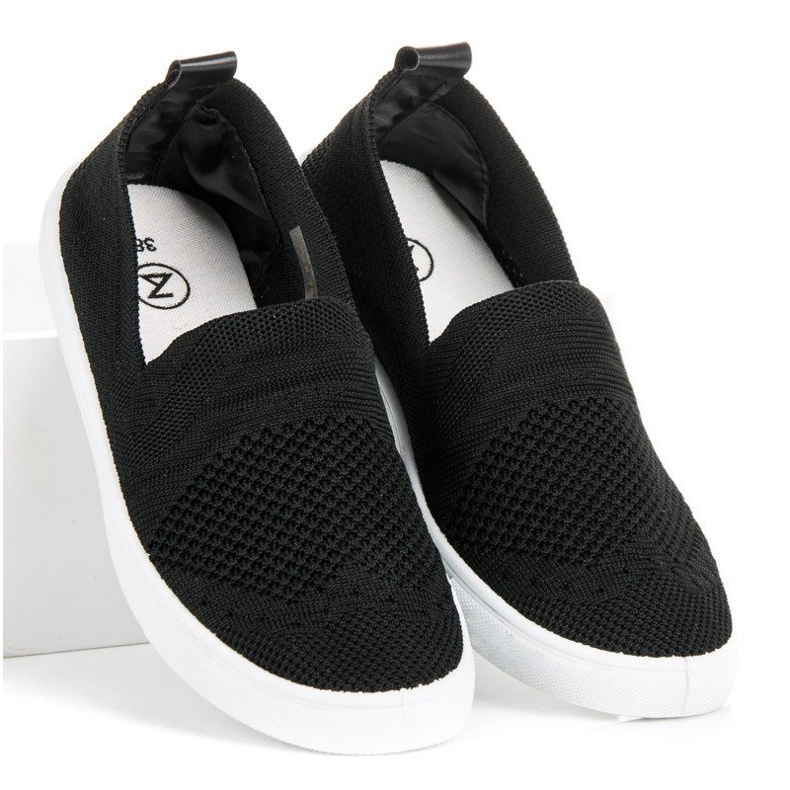 Sneakers slip-on in tessuto MCKEYLOR nero 2