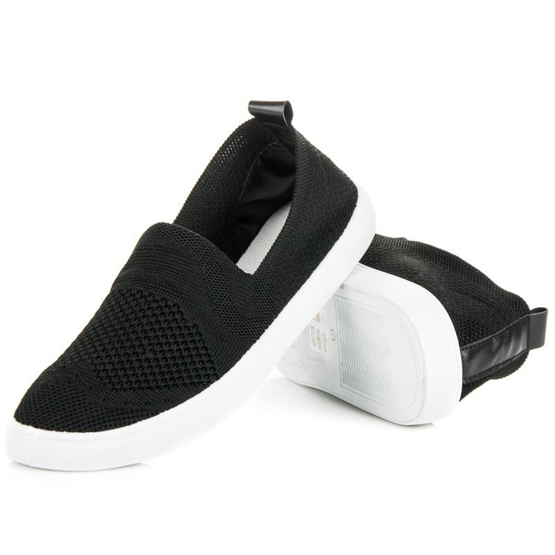 Sneakers slip-on in tessuto MCKEYLOR nero 1