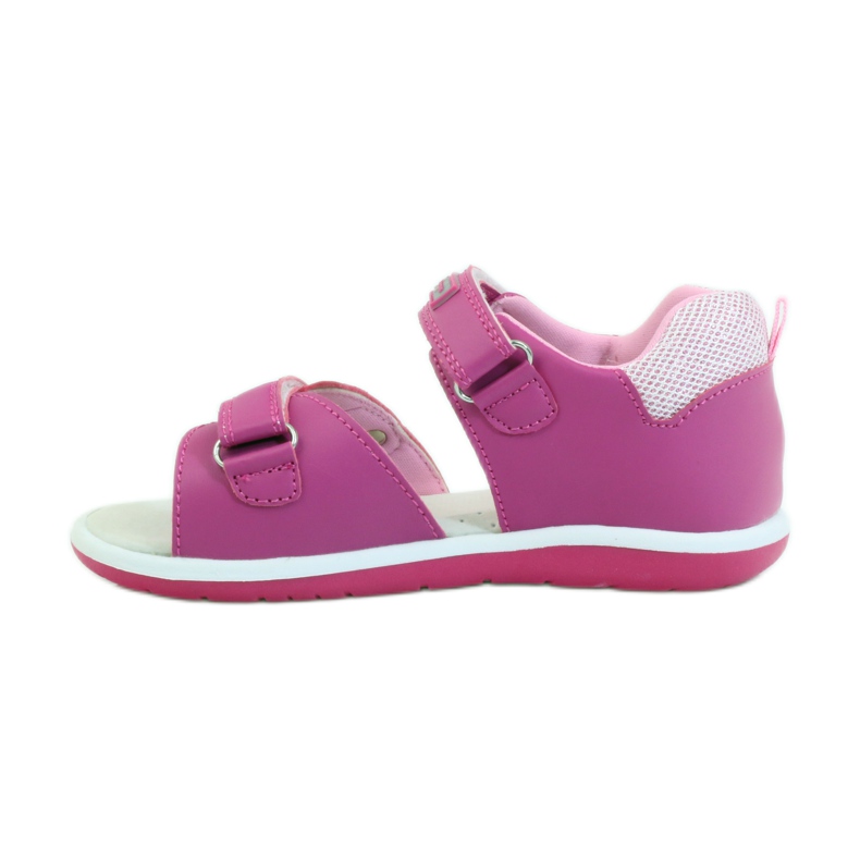 American Club Sandali con inserto in pelle americana 87285 rosa 2