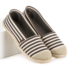 McKey Espadrillas a coste marrone multicolore 1
