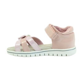 American Club Sandali con inserto in pelle americana 17028 rosa 2
