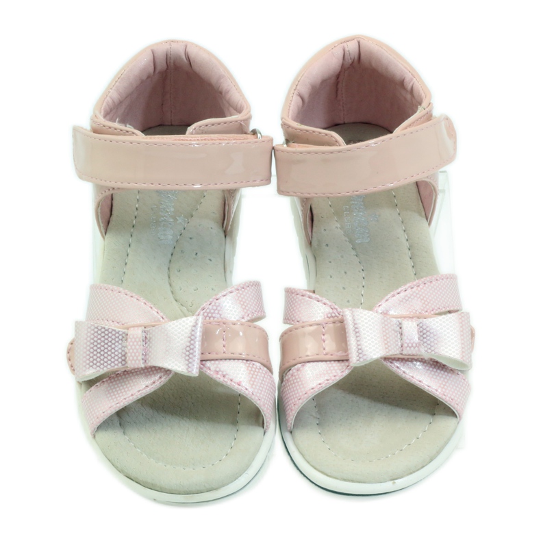 American Club Sandali con inserto in pelle americana 17028 rosa 4