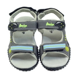 American Club Inserto in pelle americana 1718 grigio blu nero 4