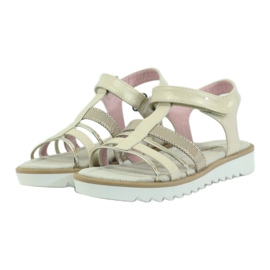 Sandali per bambini American Club 16903 beige 3