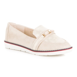 Mocassini VICES beige 1