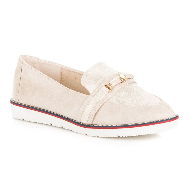 Mocassini VICES beige 1